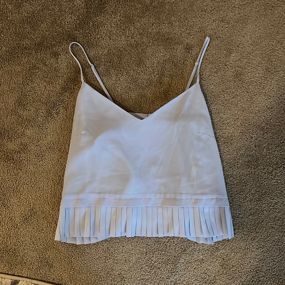 French Connection pleated Tank